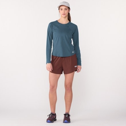 REI Co-op Swiftland High-Low-Hem Long-Sleeve Running T-Shirt - Women's 3