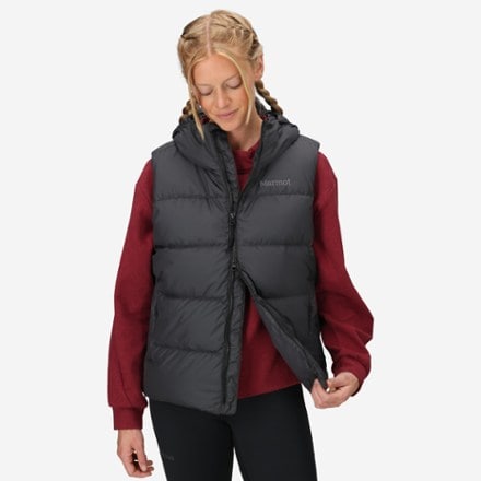 Marmot Strollbridge Down Hooded Vest - Women's 4