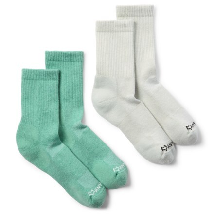 Fox River Anywear Essential Lightweight Quarter Crew Socks - Women's - 2 Pairs 1