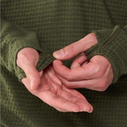 Icebreaker Merino 400 RealFleece Grid Peaksland Long-Sleeve Half-Zip - Men's 4