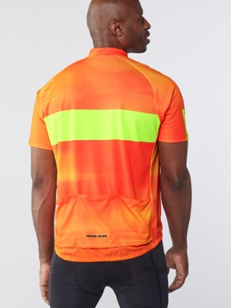 Maillot De Cyclisme REI Primal Homme M – Bleu/jaune Fluo, Fermeture 3/4, état Neuf