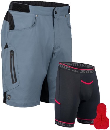 Zoic Ether 9" Bike Shorts + Essential Liner - Men's 4