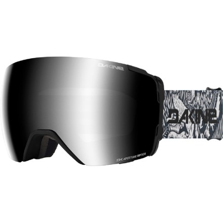 DAKINE Domain Snow Goggles Plus Black Silver Mirror/Storm Rose