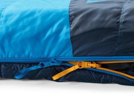 The North Face Dolomite One Double Sleeping Bag Zipper detail