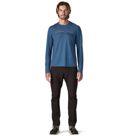 Patagonia Capilene Cool Trail Graphic Long-Sleeve Shirt - Men's 3