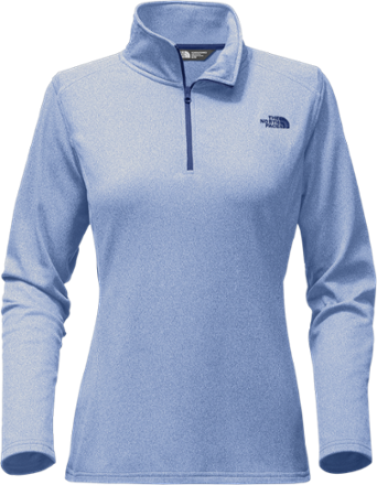 north face fleece quarter zip womens