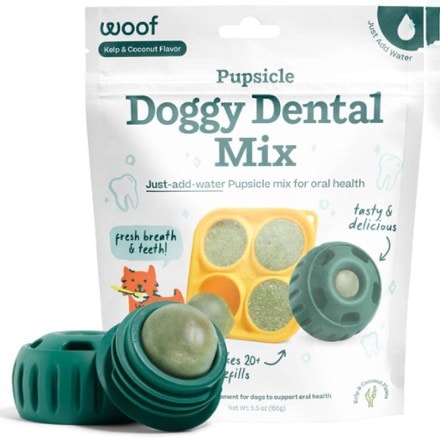 Woof Pupsicle Treat Mix Pupsicle dog toy not included