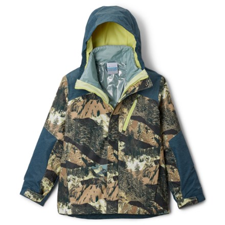 ⭐︎使用数回！⭐︎ Columbia 3in1 インターチェンジ　カモフラ　XL Columbia Whirlibird III Interchange 3-in-1 Jacket - Boys