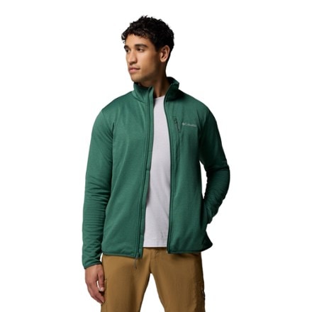 Columbia Essential Hike Grid Fleece Full-Zip Jacket - Men's 6