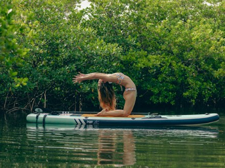 Location Image for Yacht Hopper Inflatable Stand Up Paddle Board with Paddle - 11'