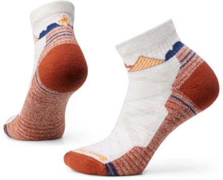 Smartwool Women s Hike Light Cushion Clear Canyon Pattern Ankle Socks Ash L