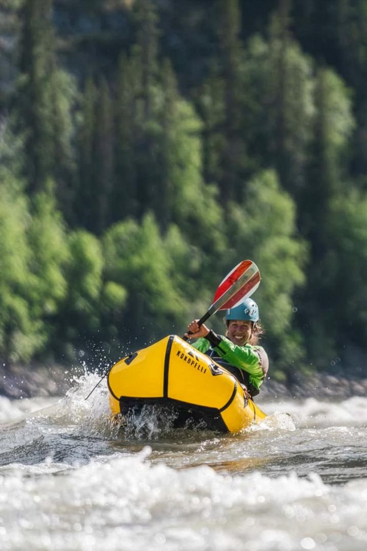 Location Image for Nirvana Self-Bailing Packraft with TiZip Storage