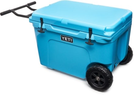 YETI Tundra Haul Wheeled Insulated Chest Cooler, Navy in the