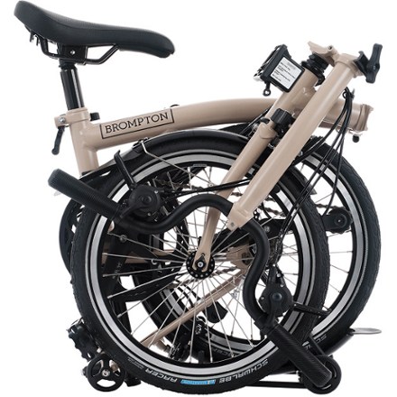 Brompton C Line 4-Speed Mid Handlebar Bike with Rack 1