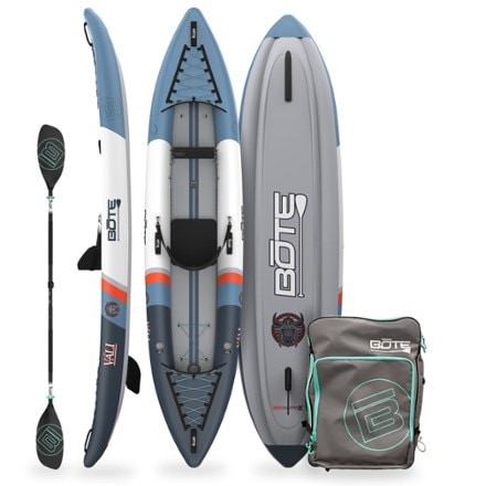 BOTE Vali Ultralight Inflatable Kayak with Paddle - 13' 0