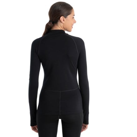 Icebreaker 300 MerinoFine Polar Long Sleeve Half-Zip Base Layer Top - Women's 1