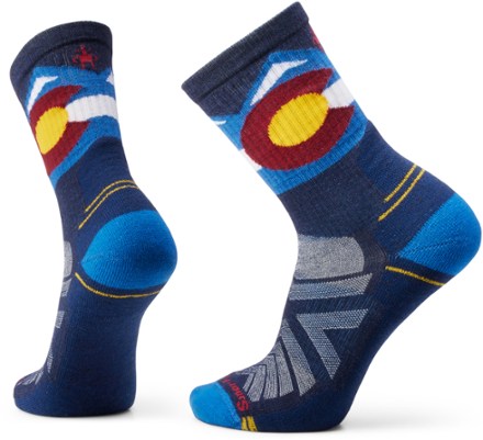 Smartwool Hike Light Cushion Colorado Crew Socks - Men's 0