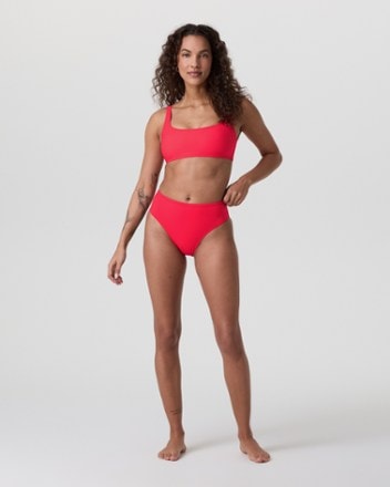 Vuori High-Waisted Bikini Swimsuit Bottoms - Women's Top not included