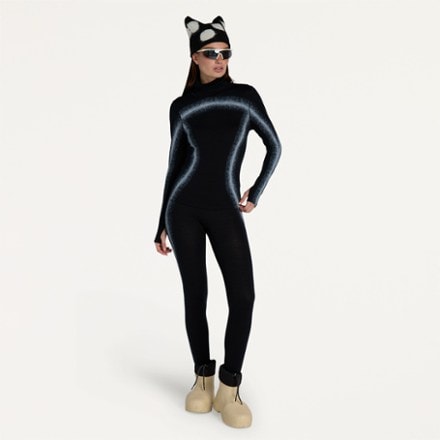 SENIQ Warmup Merino Turtleneck Base Layer Top - Women's 2