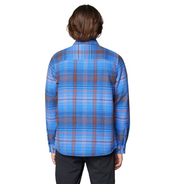 On Body Image of color Arctic Sky Wyoming Plaid