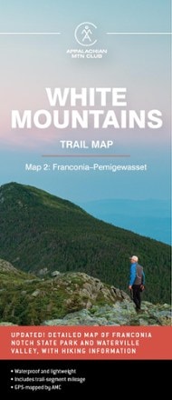 AMC White Mountains Trail Map 2: Franconia-Pemigewasset - 31st Edition 0