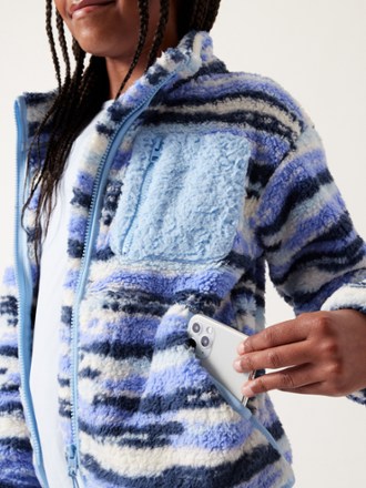 Athleta So Toasty Tugga Sherpa Fleece Jacket - Girls' 6