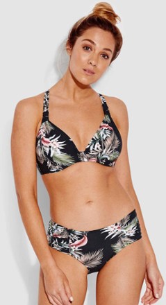Seafolly Ocean Alley Wide-Side Retro Hipster Swimsuit Bottoms - Women's 2