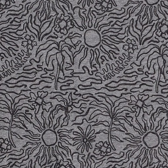 Swatch Image of color Charcoal Heather Sunburst