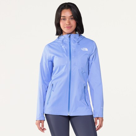 The North Face Women's Alta Vista Rain Jacket Periwinkle Glow / XXL The North Face Women's Alta Vista Rain Jacket Periwinkle Glow / XXL