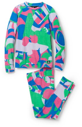 Burton fleece base deals layer set