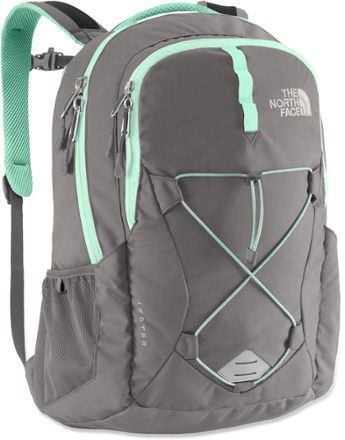 north face jester backpack gray