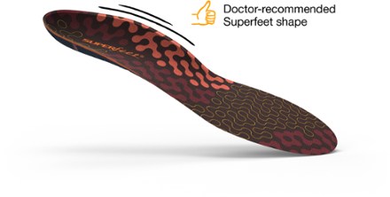 Superfeet Run Cushion Low Arch Insoles 3