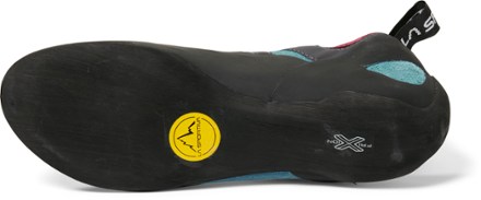 La Sportiva Tarantulace Climbing Shoes - Women's Sole view (Topaz/Red Plum)