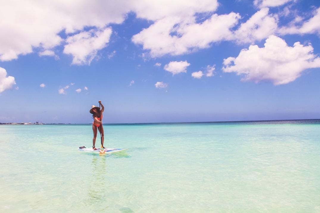 Location Image for Explorer Carbon-Fiberglass Adjustable Stand Up Paddle