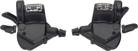 microSHIFT Mezzo Thumb-Tap Shifter Set - 3 x 8-Speed 0