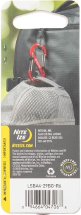 Nite Ize S-Biner Aluminum SlideLock #4 Dual Carabiner 7