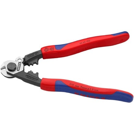 KNIPEX 7-1/2" Wire Rope Shears - Burnished Forged Steel 2