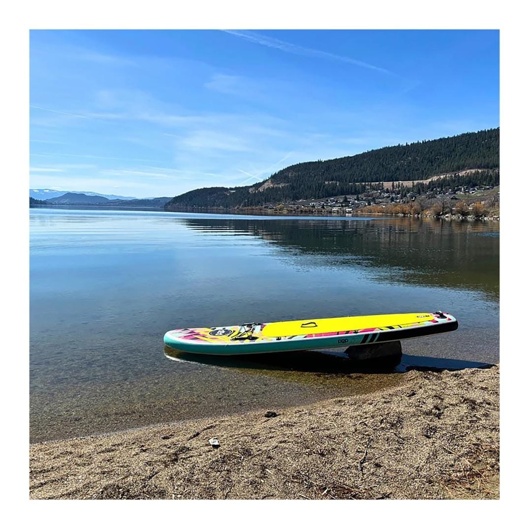 Location Image for Royal Hawaiian Palm Inflatable Stand Up Paddle Board with Paddle - 10'6"