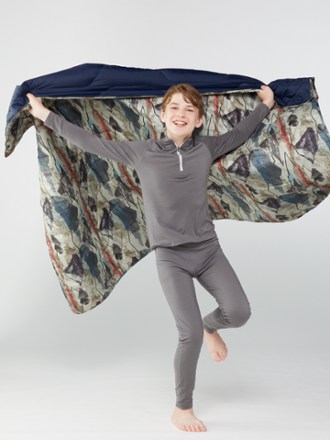 REI Co-op Merino Midweight Half-Zip Base Layer Top - Kids' 3