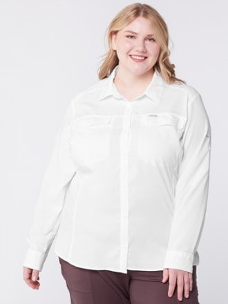 Columbia Silver Ridge Lite Long-Sleeve Shirt - Women's Plus Sizes 1