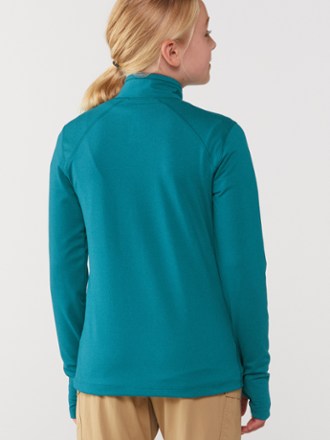REI Co-op Midweight Base Layer Zip-Neck Top - Kids' 2