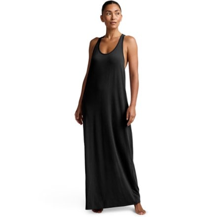 Beyond Yoga A Cut Above Racerback Maxi Dress 0
