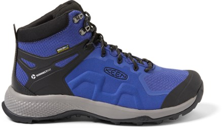 Keen Explore Mid Waterproof Hiking Boots Blue Black Mens Size 11 Trail Shoes KEEN Explore Waterproof Hiking Shoes - Men main image 2