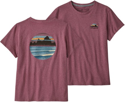 Patagonia Skyline Stencil Responsibili-Tee Shirt - Women's 0