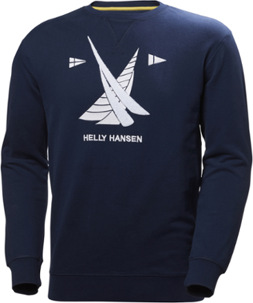helly hansen logo crew sweat