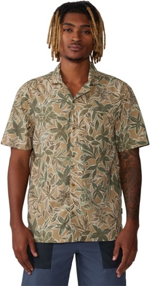 On Body Image of color Sandstorm Floral Print