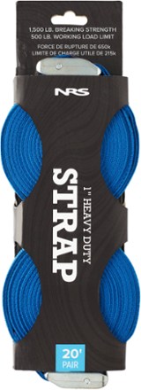NRS 20' x 1" Heavy-Duty Strap - Package of 2 1