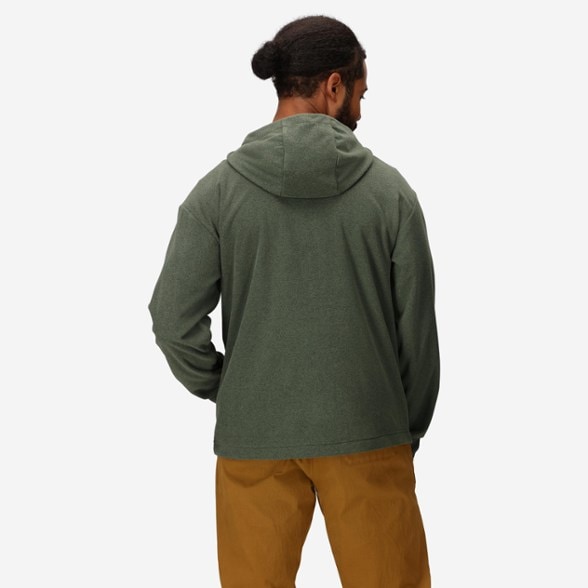 On Body Image of color Olive Grove Heather