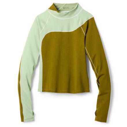 SENIQ Wool Sculpt Merino Mock-Neck Long-Sleeve Base Layer Shirt - Women's 0