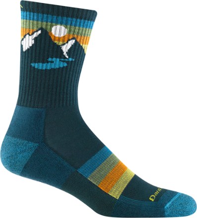 Darn Tough Sunset Ridge Micro Crew Lightweight Hiking Socks - Men's 0